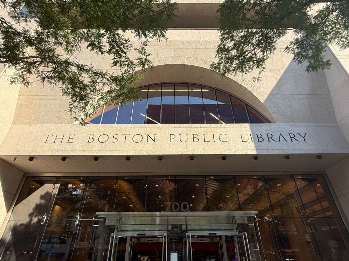 Boston Public Library BPL - Copley Branch