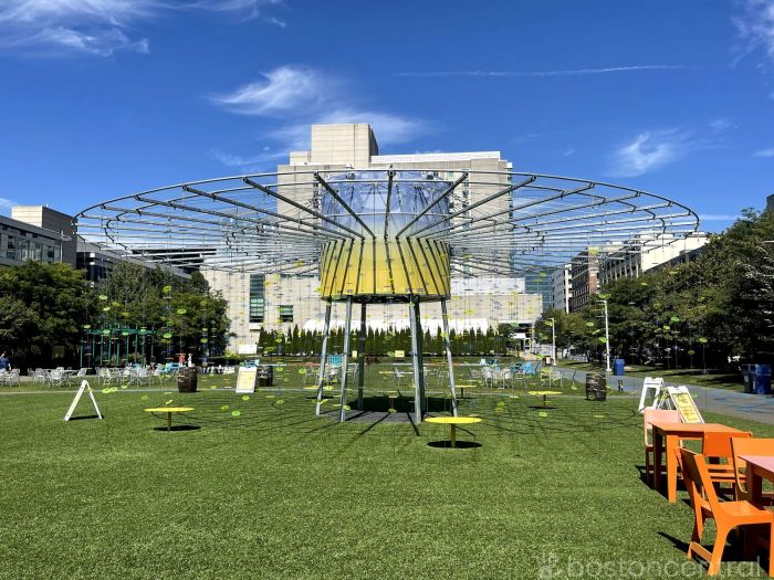 lawn on D Boston art installation kaleidoscope