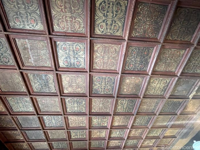 Hammond Castle Museum Gloucester MA Tin Ceilings