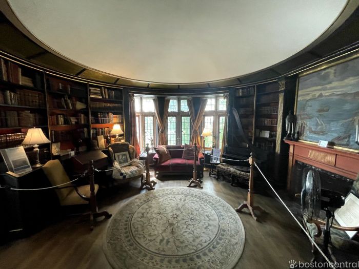 Hammond Castle Museum Gloucester MA Living Room 