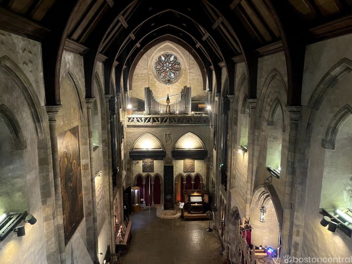 Hammond Castle Museum Gloucester MA Main Hall Interior