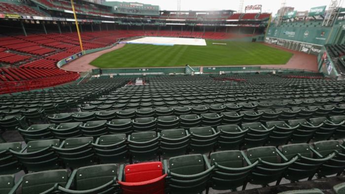 Fenway Park Boston Red Sox Red Seat Bleachers